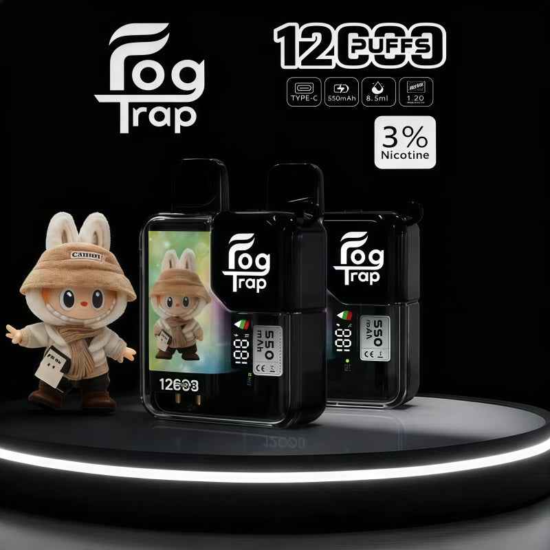 Fog Trap拋棄式12000口 一次性電子菸 LABUBU-蠟筆小新聯名款