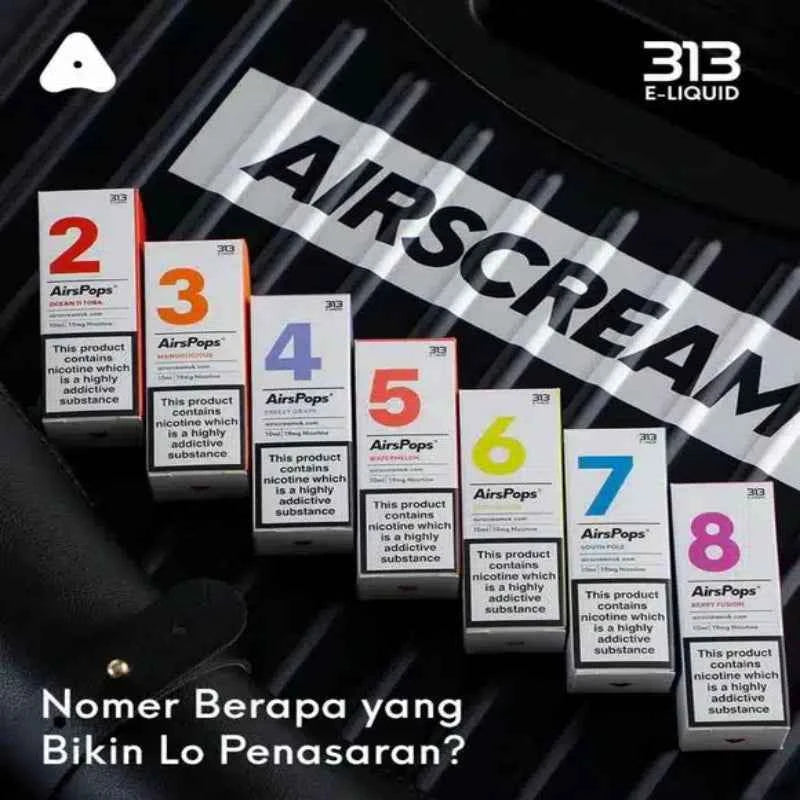 英國AirsPops 313 氣泡煙油