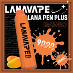 LANA拋棄式9000口 一次性電子煙 持久續航