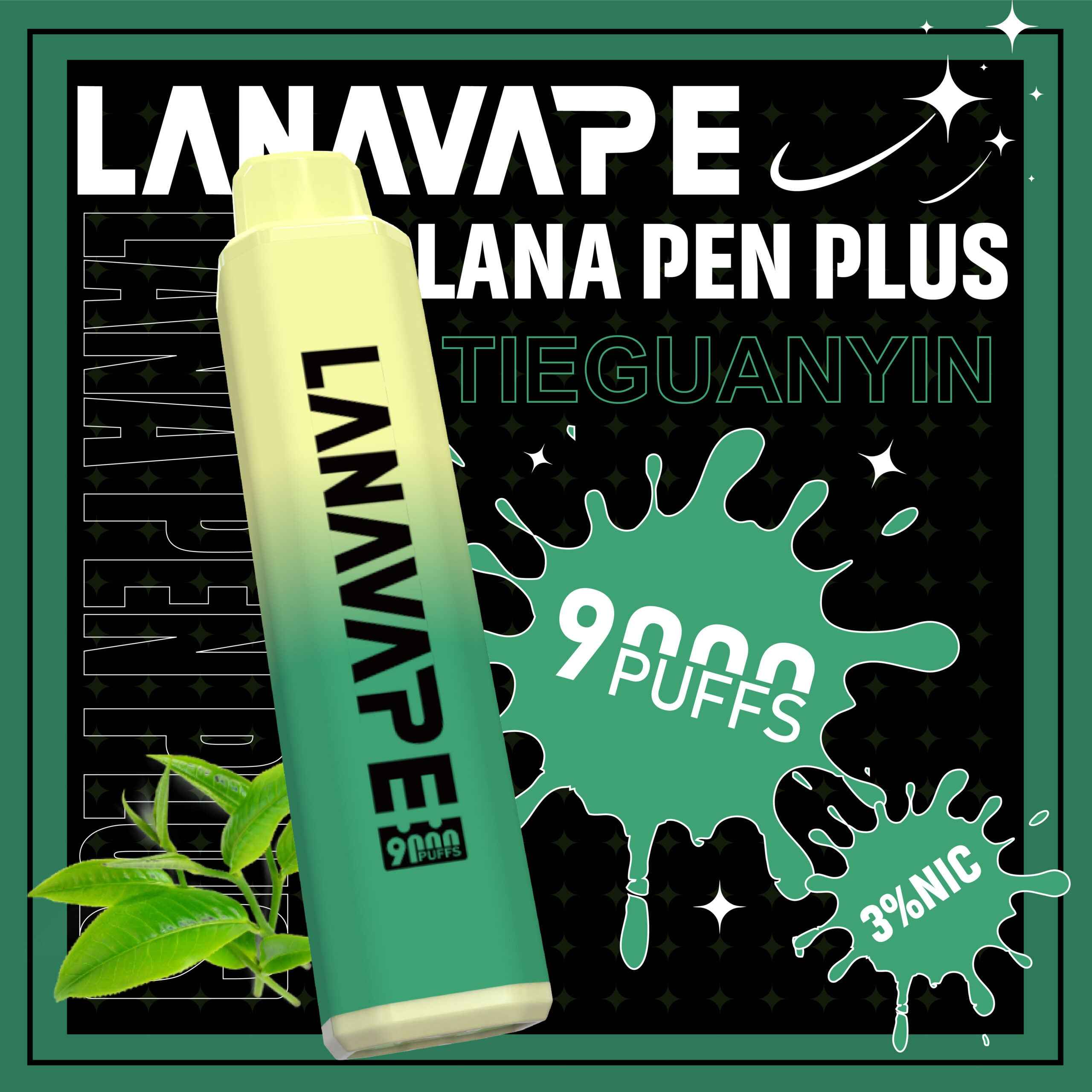 LANA拋棄式9000口 一次性電子煙 持久續航