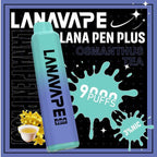 LANA拋棄式9000口 一次性電子煙 持久續航
