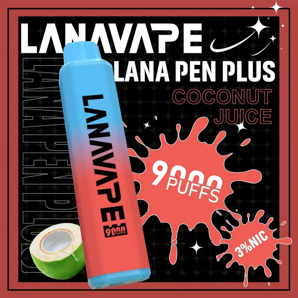 LANA拋棄式9000口 一次性電子煙 持久續航
