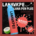 LANA拋棄式9000口 一次性電子煙 持久續航