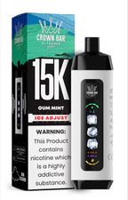 阿爾法赫水菸拋棄式 15000口 超大霧一次性 可調涼度