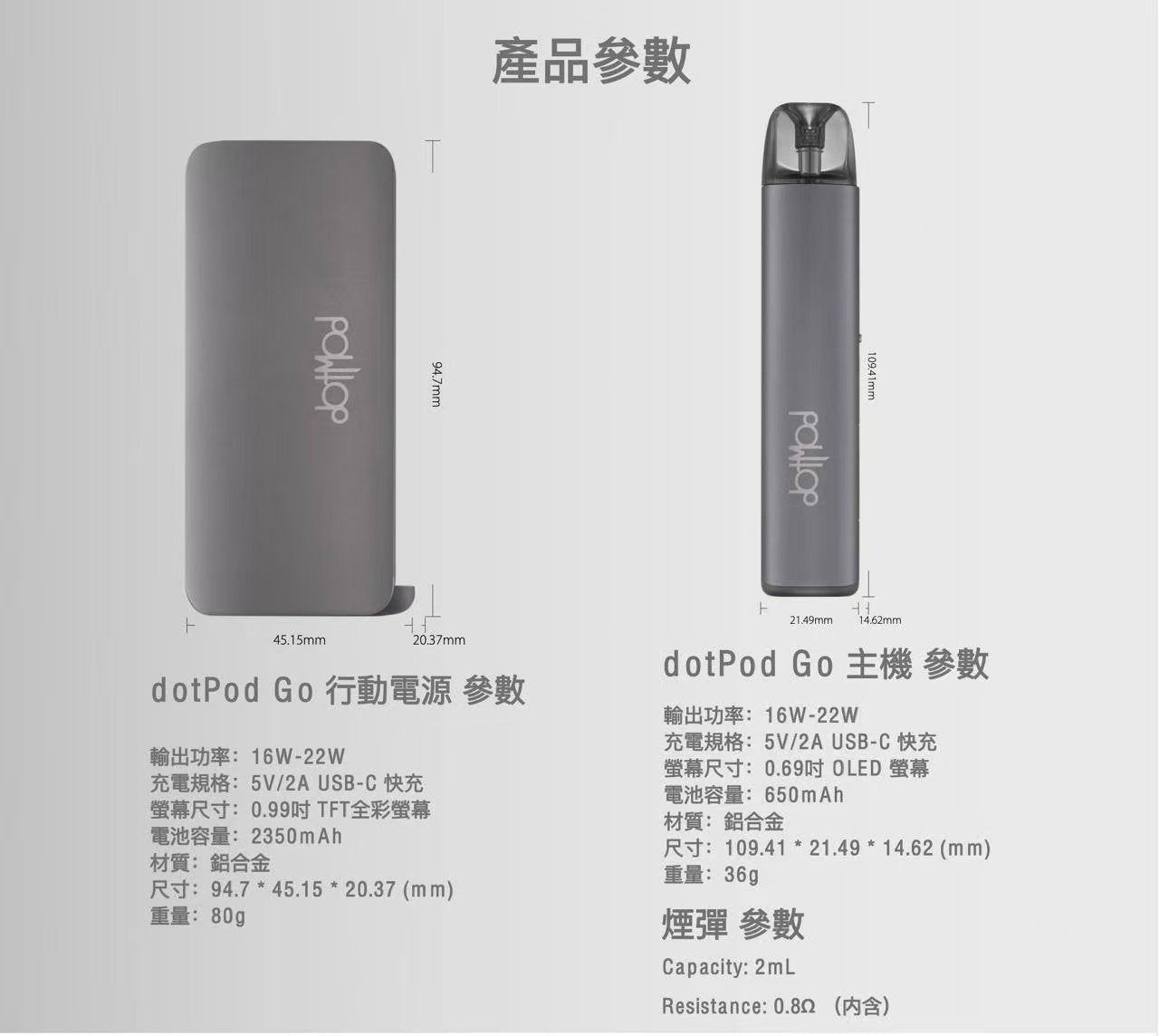 Dotmod GO kit 佩特裡注油主機套裝