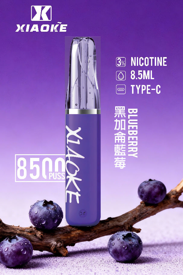 XIAOKE 梟客拋棄8500口 一次性電子煙